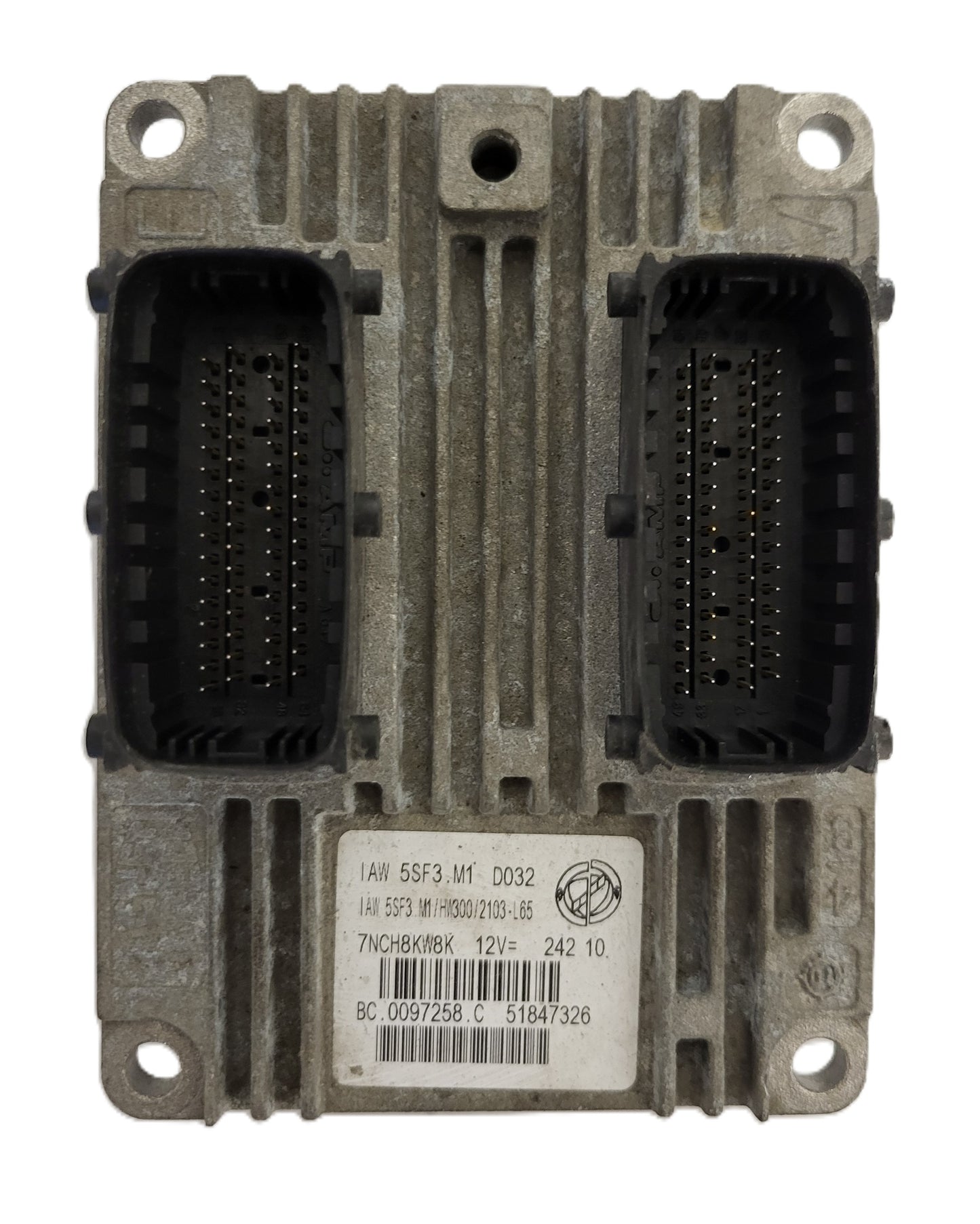 FIAT GRANDE PUNTO ECU / IAW 5SF3.M1 / 51847326 / HW300 / MAGNETI MARELLI
