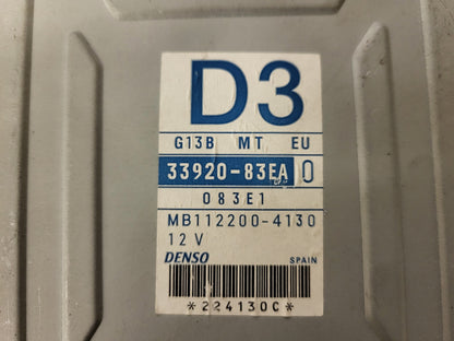 SUZUKI WAGON-R ECU / 33920-83EA / MB112200-4130 / DENSO