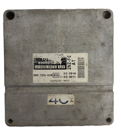 TOYOTA ECU / 8966652200 / 212000-0670 / 2NZ-FE