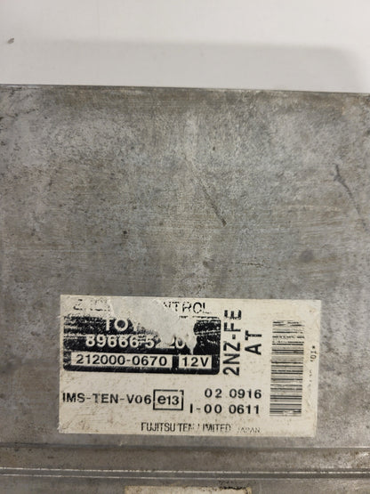 TOYOTA ECU / 8966652200 / 212000-0670 / 2NZ-FE
