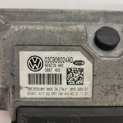 VW POLO ECU / 03C906024AD / 4HV / IAW 4HV.AD / 61601.417.02 / MAGNETI MARELLI