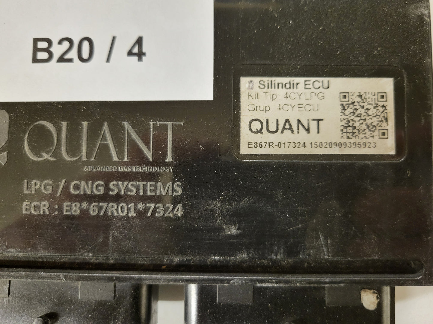 4 CYL LPG ECU / E867R-017324 / QUANT