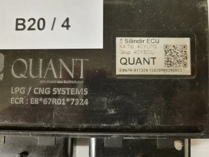 4 CYL LPG ECU / E867R-017324 / QUANT