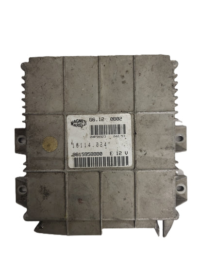 CITREON ZX ECU / G6.12 / 9615958880 / 16114.024 / MAGNETI MARELLI