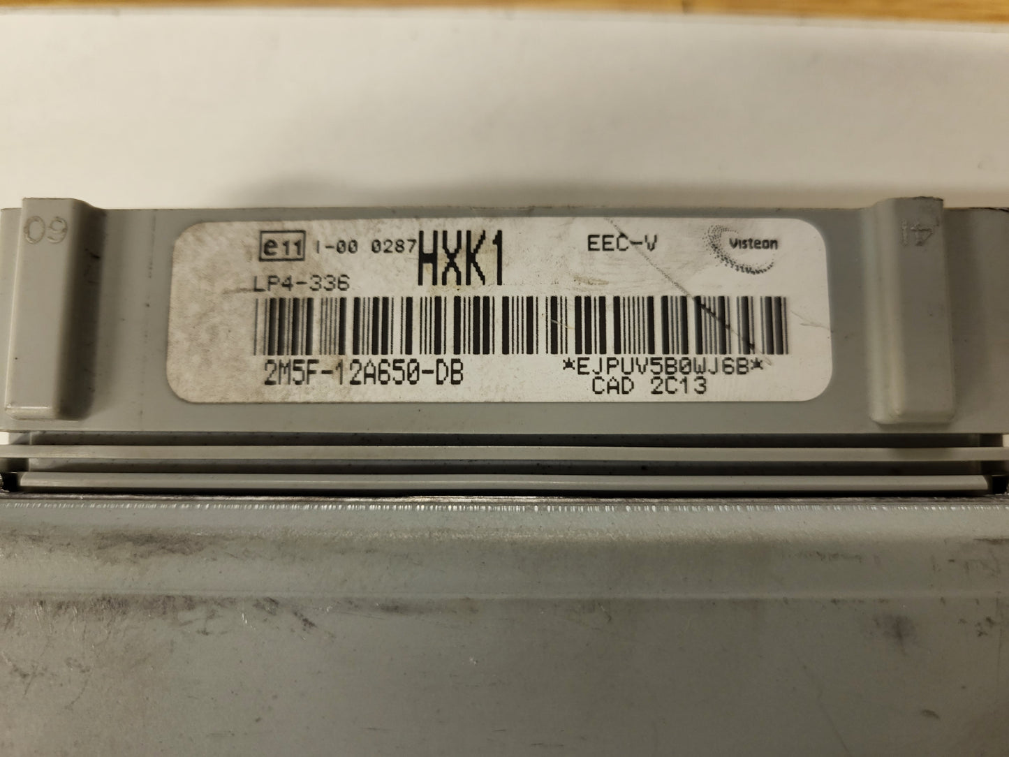 FORD ECU / 2M5F-12A650-DB / 2M5F12A650DB / HXK1 / VISTEON