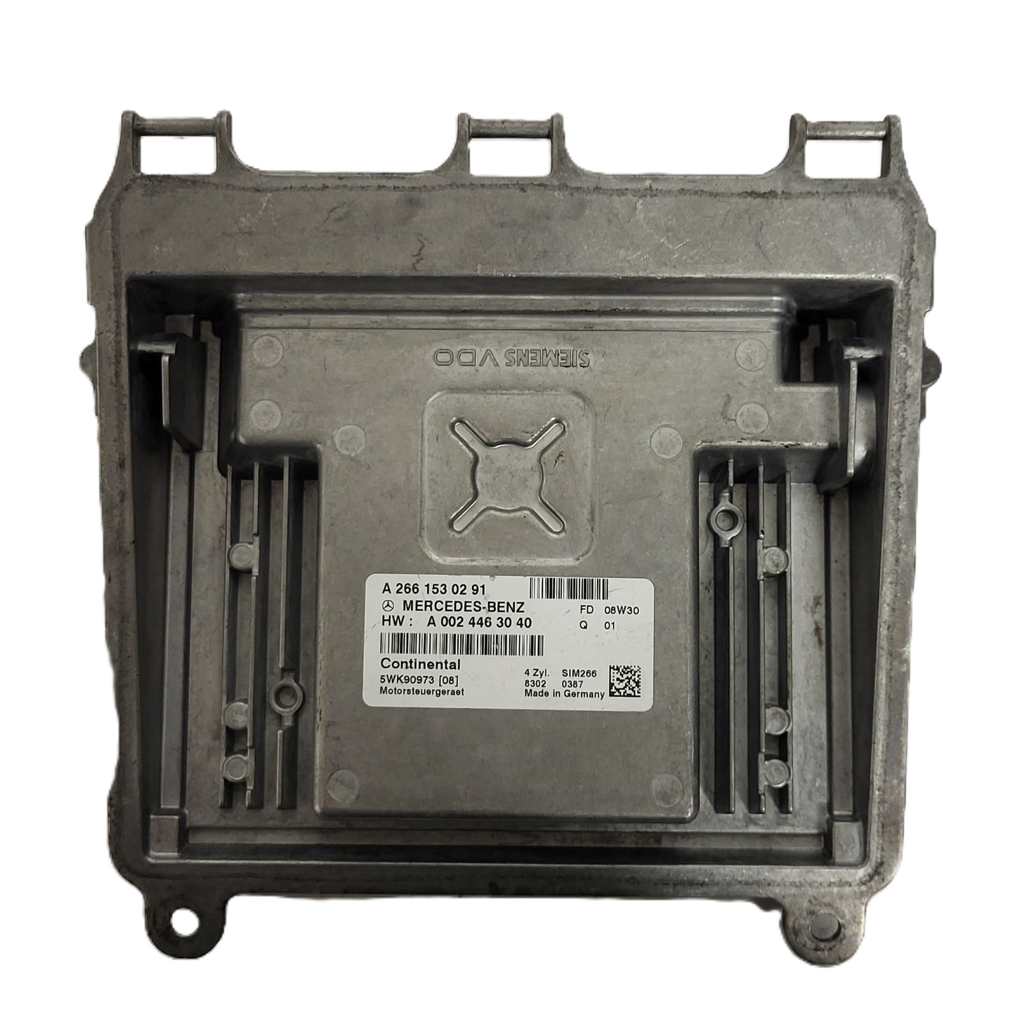 MERCEDES A W169 B W245 ECU / A2661530291 / A0024463040 / 5WK90973 / SIM266