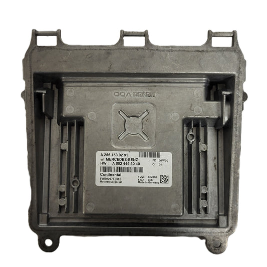 MERCEDES A W169 B W245 ECU / A2661530291 / A0024463040 / 5WK90973 / SIM266