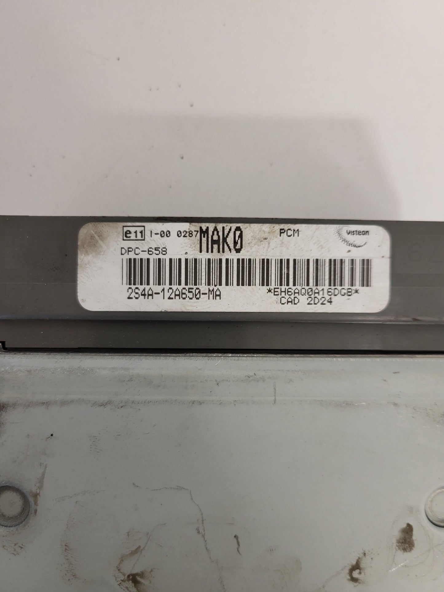 Ford ECU / 2S4A-12A650-MA / 2S4A12A650MA / MAKO / DPC-658 / PCM / VISTEON