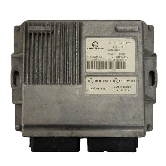 FIAT GRANDE PUNTO 1.4 LPG ECU / 616642000 / 511000/30 / FI202045634