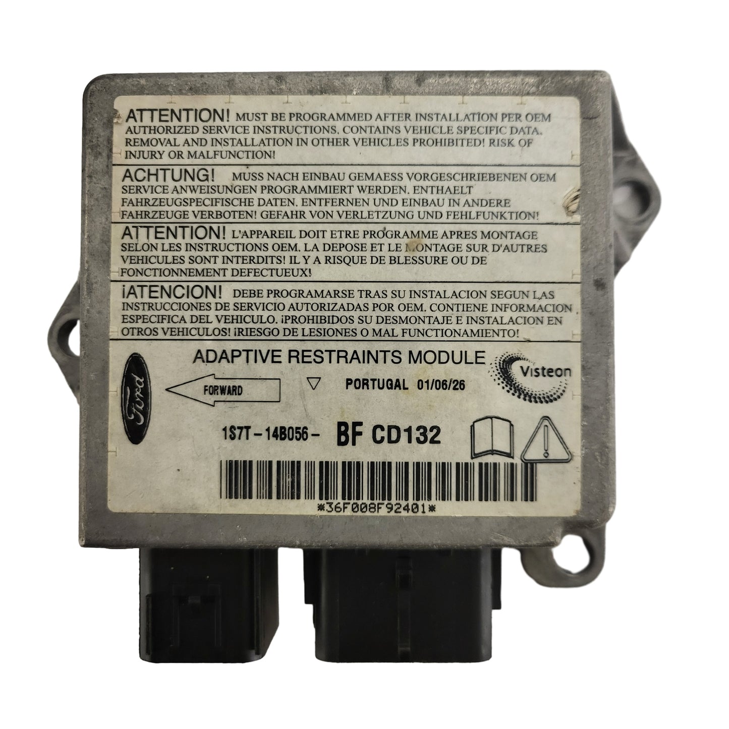 FORD MONDEO MK3 ECU MODULE / 1S7T-14B056-BF / 1S7T14B056BF / CD132