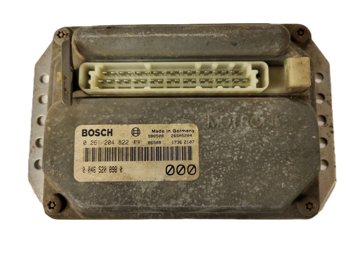 FIAT UNO ECU / 0261204822 / 00465208980 / BOSCH - B20-14 - 1