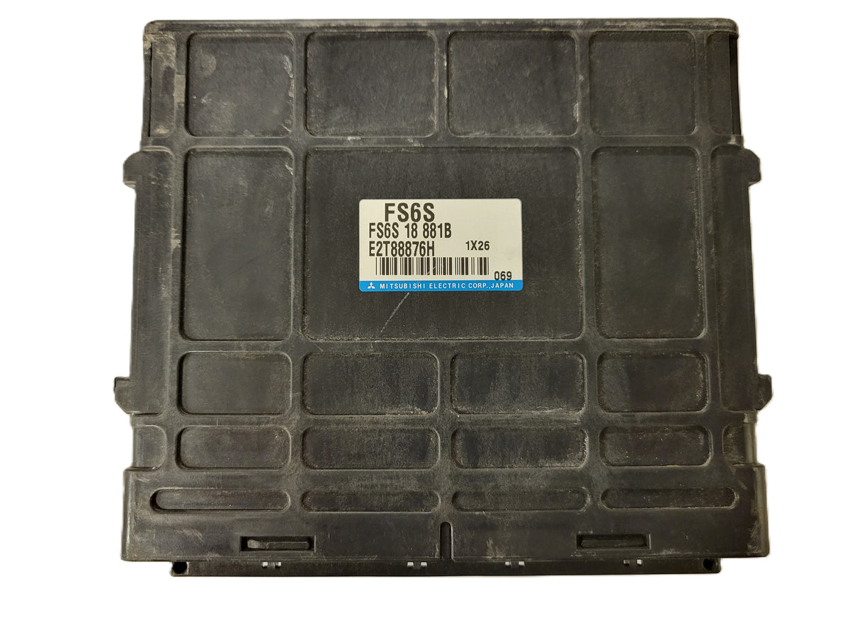 MAZDA ECU / FS6S / E2T88876H / FS6S 18 881B / MITSUBISHI - B20-20 - 1