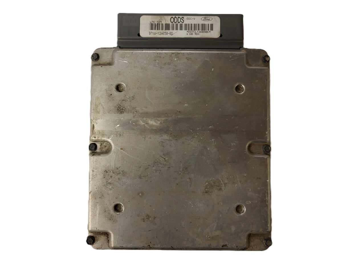 FORD ECU / 97VW-12A650-BD / 97VW12A650BD / ODDS - B20-21 - 1