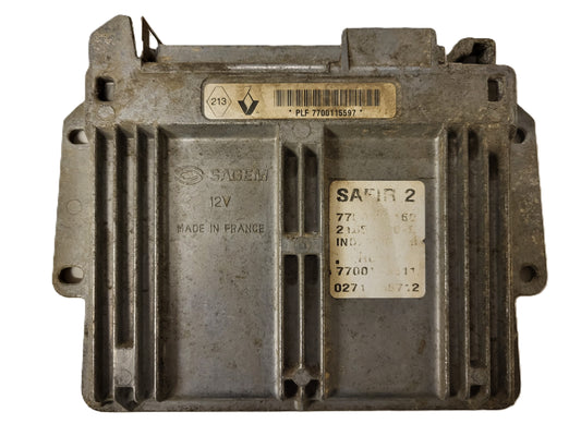 RENAULT ECU / 7700115597 / 7700115160 / 21654820-6 / 7700113511 / 35 PIN SAGEM
