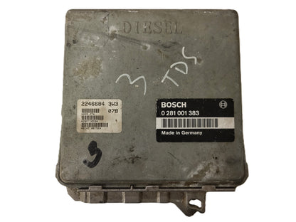 BMW ECU / 0281001383 / 2246684 / 6142.00156 / BOSCH - B21-09 - 1