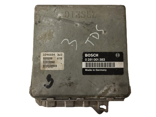 BMW ECU / 0281001383 / 2246684 / 6142.00156 / BOSCH