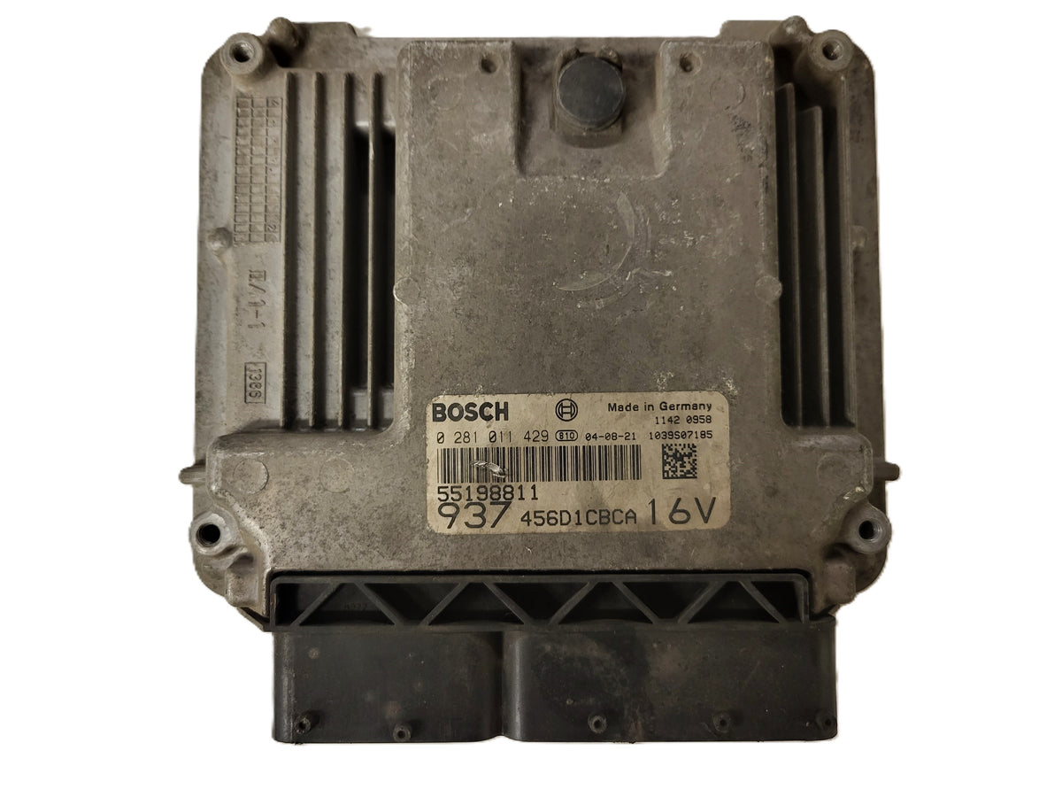 ALFA ROMEO ECU / 0281011429 / 55198811 / BOSCH - B21-12 - 1