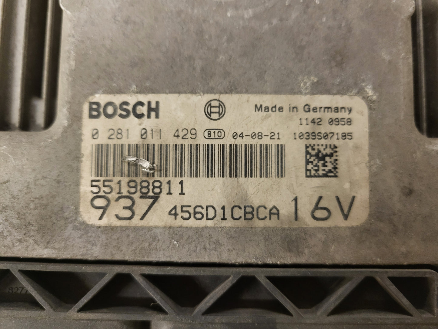 ALFA ROMEO ECU / 0281011429 / 55198811 / BOSCH