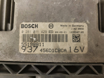 ALFA ROMEO ECU / 0281011429 / 55198811 / BOSCH