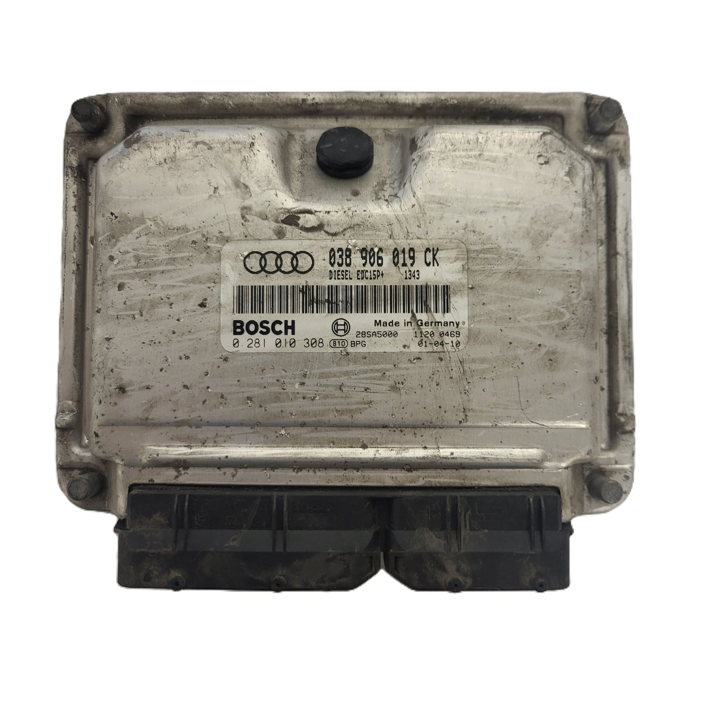 AUDI A3 ECU / 038906019CK / EDC15P+ / 0281010308 / BOSCH