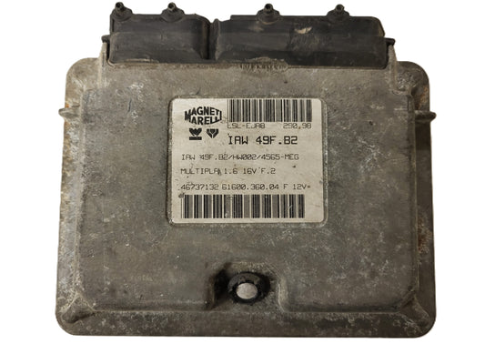 FIAT MULTIPLA 1.6 ECU / IAW 49F.B2 / 46737132 / HW002 / 61600.360.04 / MAGNETI