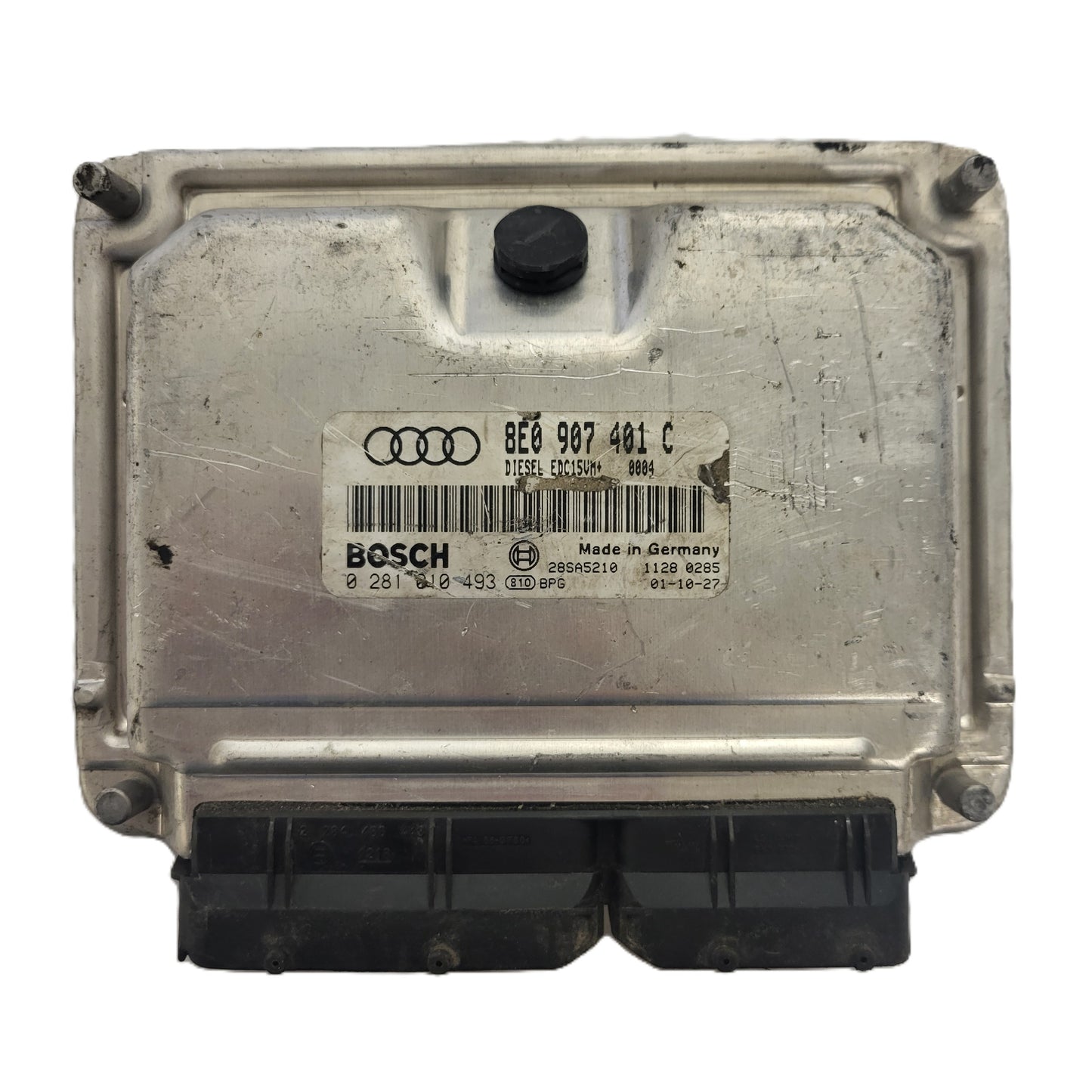 AUDI A4 2.5 TDI ECU / 8E0907401C / 0281010493 / EDC15VM+ / BOSCH