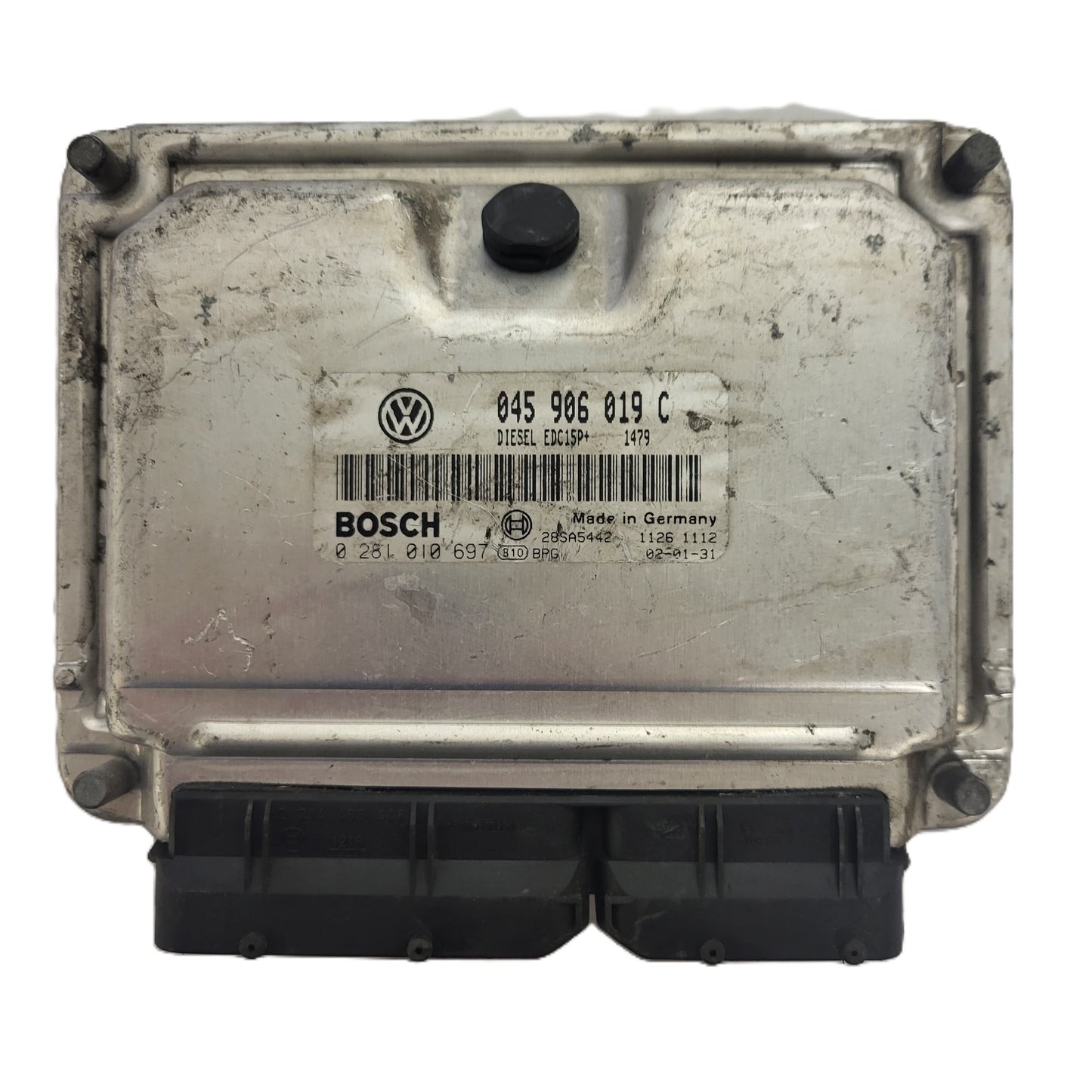 VW VAG POLO GOLF ECU / 045906019C / 0281010697 / EDC15P+ / BOSCH
