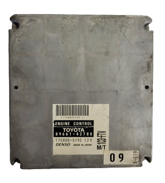 TOYOTA RAV4 ECU / 89661-42780 / 175800-5192 / DENSO