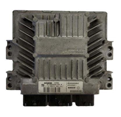 RENAULT MEGANE SCENIC ECU / S122326109A / 8200565863 / 8200592611 SID301 SIEMENS - B22-07 - 1