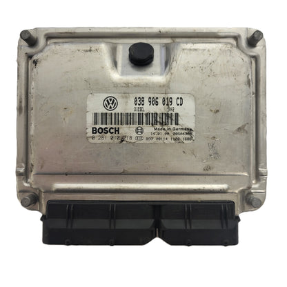 VW SKODA VAG ECU / 038906019CD / 0281010218 / 038906019 / BOSCH