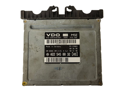 MERCEDES ECU / 0225458832 / 022 545 88 32 / 412.229/018/007 / VDO - B22-09 - 1