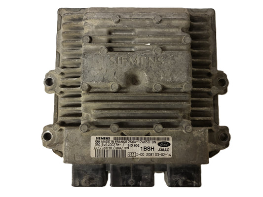FORD FIESTA ECU / 2S6A-12A650-BN / 5WS40027-T / 1BSH / J38AC / SIEMENS