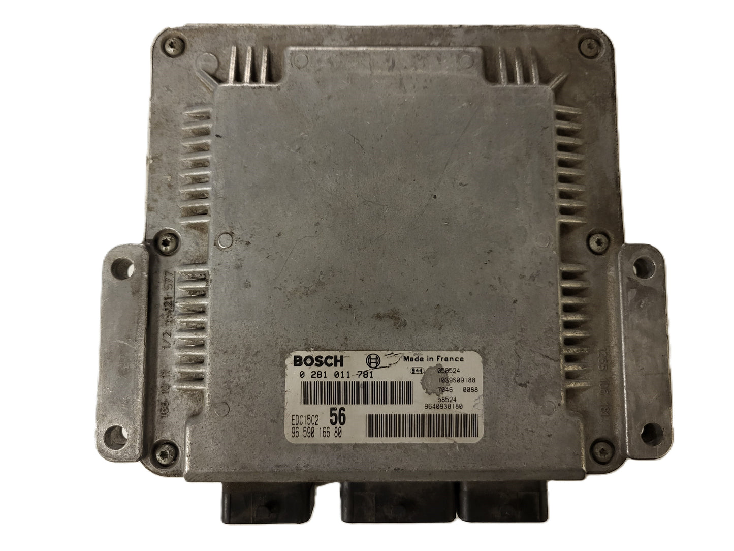 PEUGEOT 607 ECU / 0281011781 / 9659016680 / 9640938180 / EDC15C2 / BOSCH