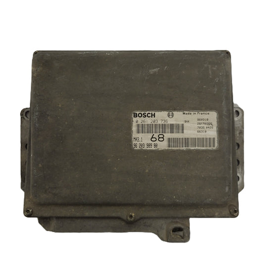 CITROEN SAXO ECU / 0261203736 / 9620398980 / MA3.1 / BOSCH