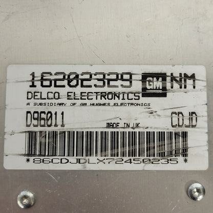 OPEL ASTRA F ECU / 16202329 / D96011 / CDJD / DELCO - B22-21 - 2