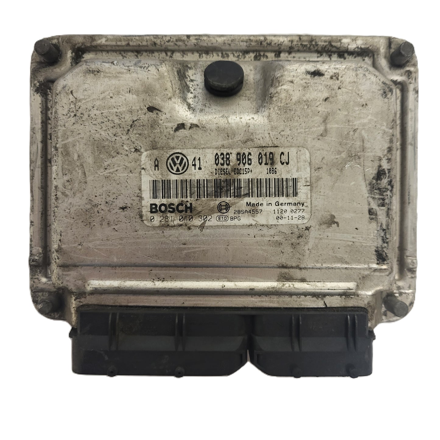 VW GOLF VAG ECU / 038906019CJ / 0281010302 / EDC15P+ / 28SA4557 / 038906019