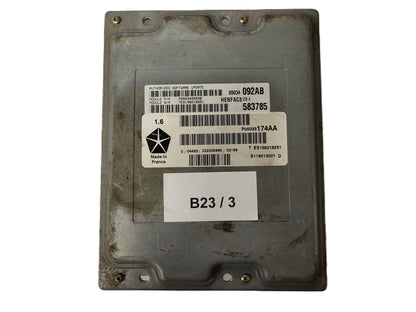 CHRYSLER PT CRYUSER ECU / S118013001D / TES198218251 / P05033174AA / SIEMENS