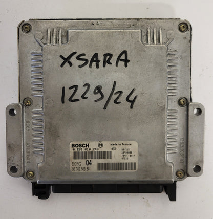 Peugeot Citroen ECU / 0281010249 / 9636256980 / EDC15C2 / BOSCH