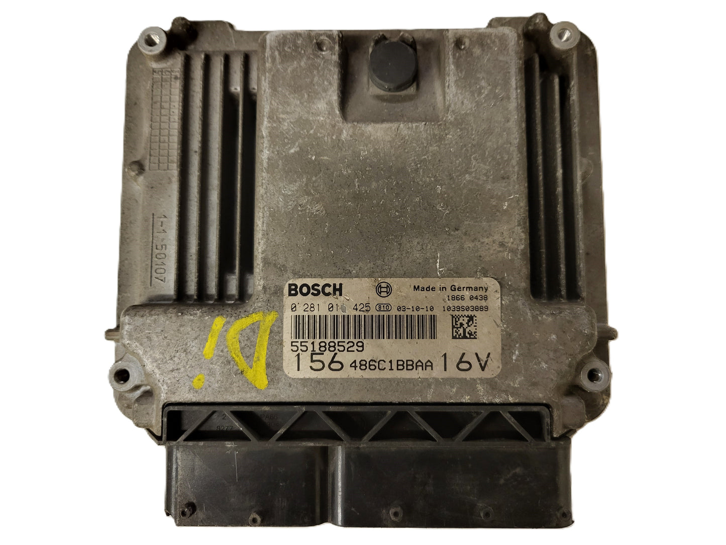 ALFA ROMEO 156 ECU / 0281011425 / 55188529 / BOSCH