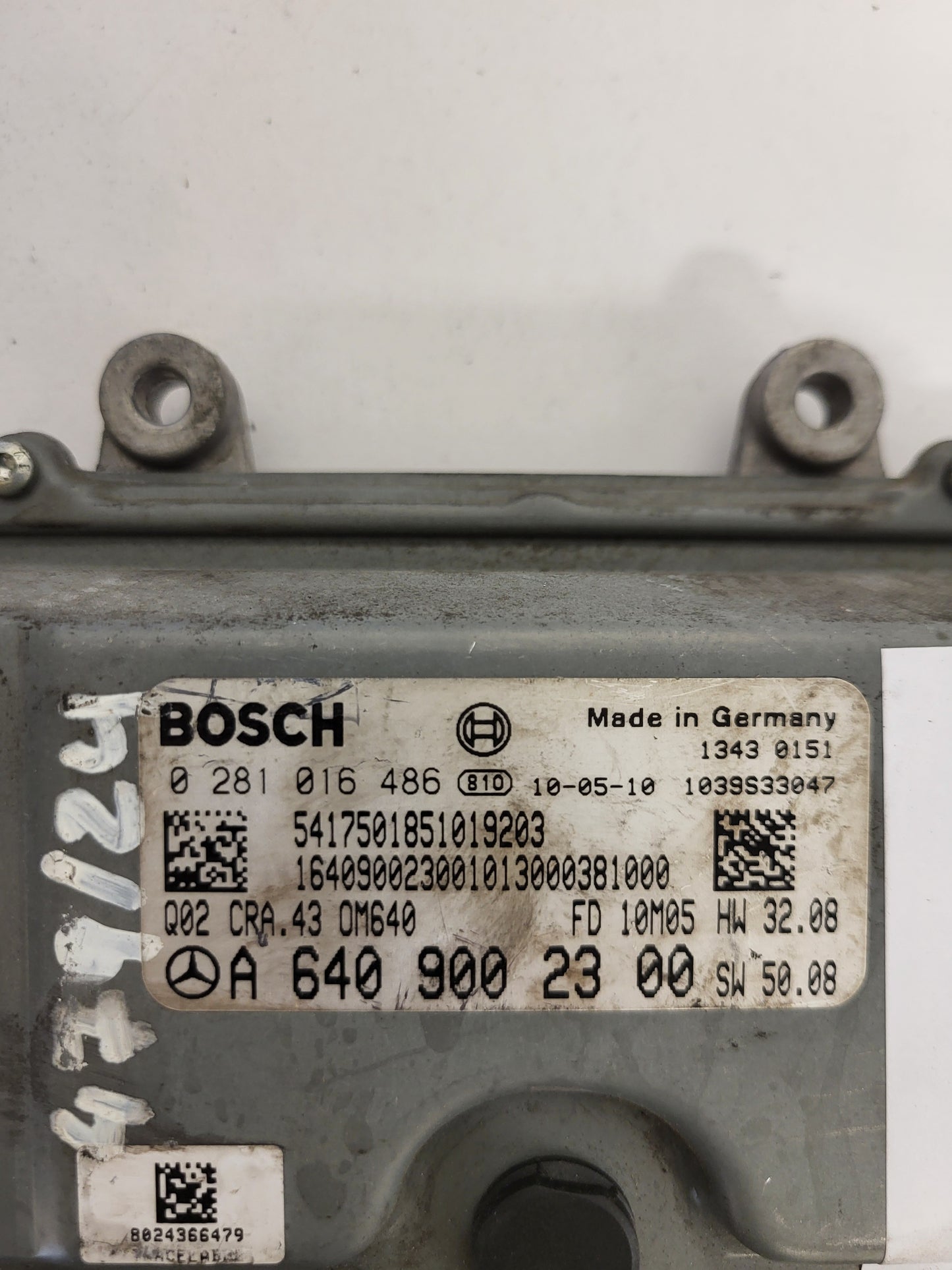 MERCEDES B W245 / A6409002300 / 0281016486 / CRA.43 / BOSCH