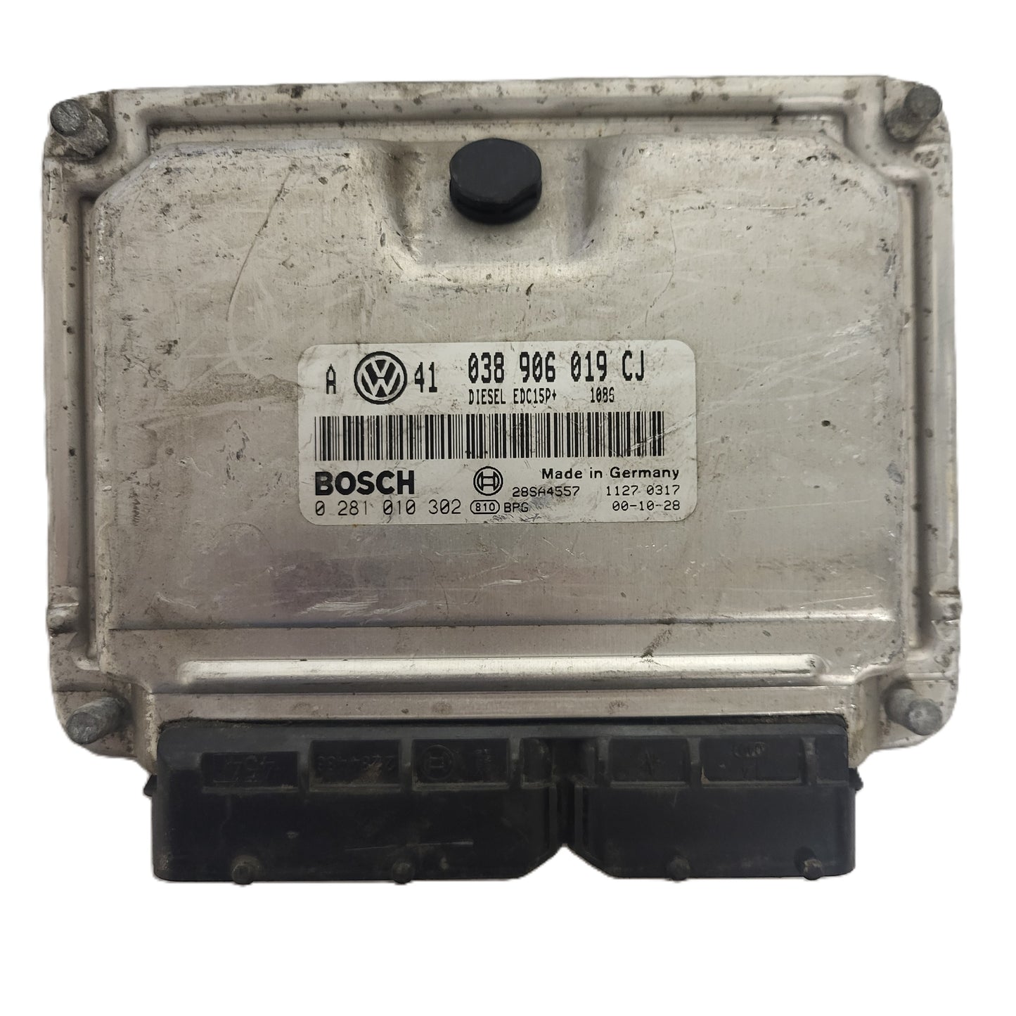 VW GOLF VAG ECU / 038906019CJ / 0281010302 / EDC15P+ / 28SA4557 / 038906019