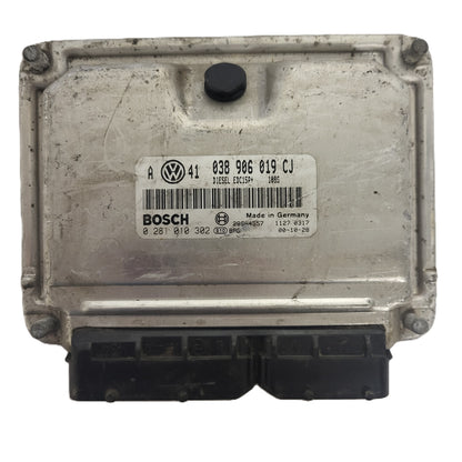 VW GOLF VAG ECU / 038906019CJ / 0281010302 / EDC15P+ / 28SA4557 / 038906019