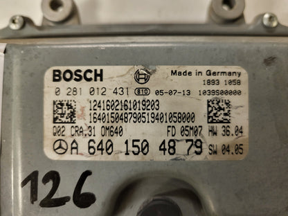 MERCEDES W169 W245 ECU / 0281012431 / A6401504879 / BOSCH