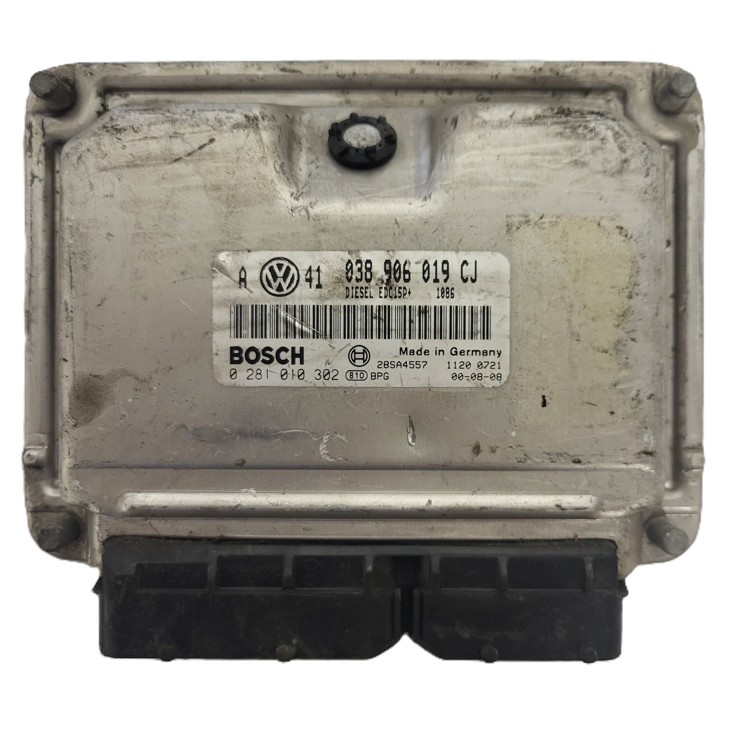 VW GOLF VAG ECU / 038906019CJ / 0281010302 / EDC15P+ / 28SA4557 / 038906019