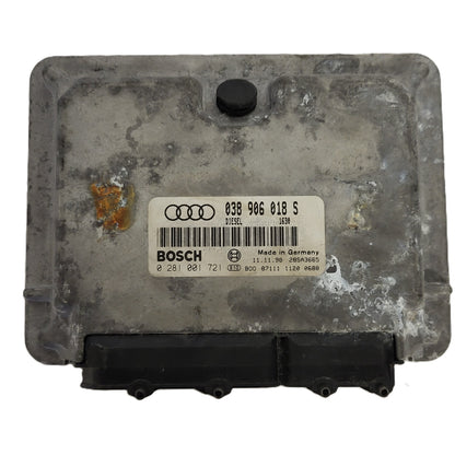 AUSI A4 B5 ECU / 038906018S / 0281001721 / BOSCH - B24-07 - 1