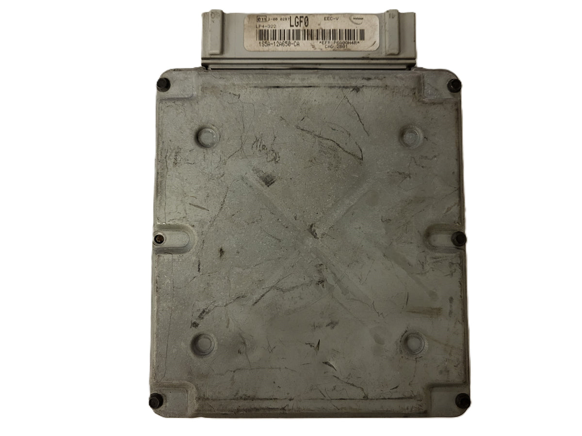 FORD KA ECU / 1S5A-12A650-CA / LGF0 / EEC-V / LP4-322 / 1S5A12A650CA / VISTEON - B24-08 - 1