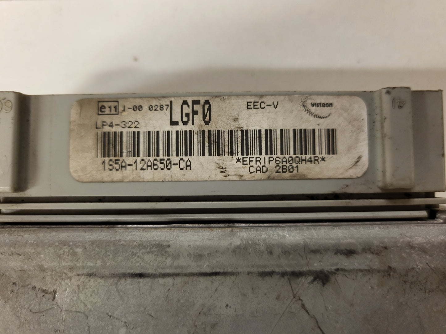 FORD KA ECU / 1S5A-12A650-CA / LGF0 / EEC-V / LP4-322 / 1S5A12A650CA / VISTEON