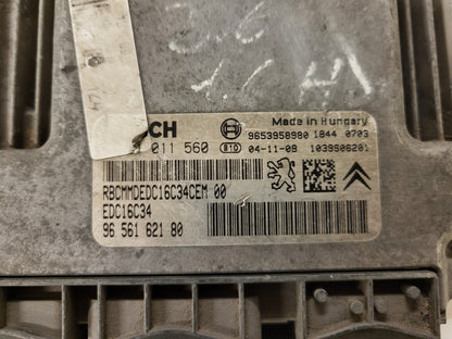 PEUGEOT CITROEN ECU / 0281011560 / 9656162180 / EDC16C34 / BOSCH