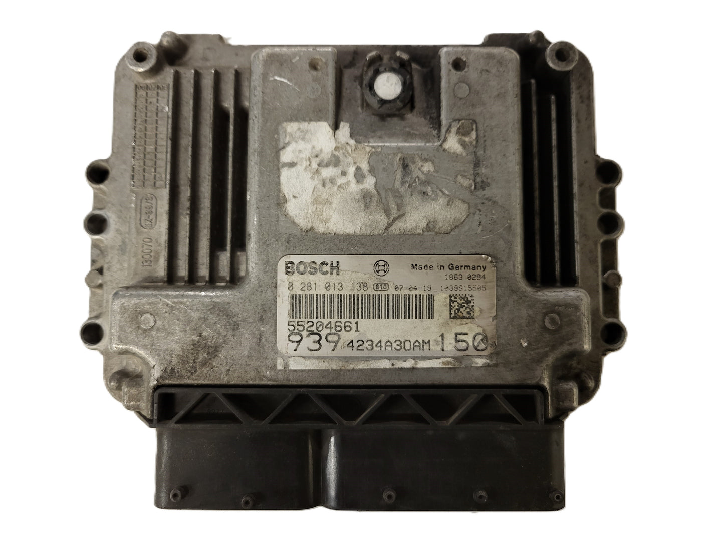 ALFA ROMEO 159 ECU / 0281013138 / 55204661 / 9394234A30AM / 1039S15505 / BOSCH