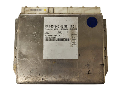 MERCEDES ML ABS ECU / 1635454332 / 10.0946-1542.4 / FD00M04 / ATE